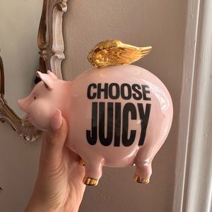 Juicy couture vintage piggy bank